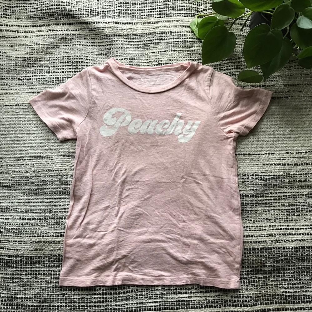 70s Inspired Peachy Graphic T-Shirt